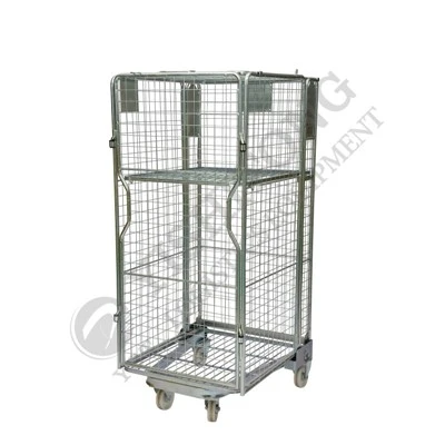 Conteneur en rouleau métallique pliable